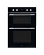 Caple C3371 Sense Built In Black Glass Electric Double Oven