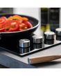 Caple C809C Caple 60Cm Black Frameless Ceramic Dial Control Hob