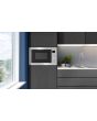 Caple CM130 Built In Stainless Steel Microwave + Grill
