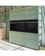 Caple WC6100 Sense, 1 zone, H 600mm, G energy, black glass door, square handle, soft open/close, tou