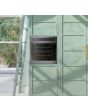 Caple WC6100GM Sense, 1 zone, H 600mm, G energy, gunmetal door, square handle, soft open/close, touc