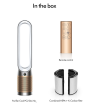Dyson TP12 544535-01 Purifier Fan White and Gold