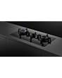 Fisher & Paykel 90cm Gas Hob, Black Glass Design