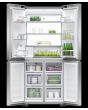 F&P RF500QNUX1 79cm Quad Door Frost Free Fridge Freezer - Stainless Steel