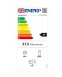 Fridgemaster MC55240MDFB Fridgemaster 55 X 175Cm 60:40 Black Fridge Freezer