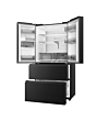 Haier HFR59F18CWMB 700L French Door Fridge Freezer Black