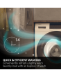 Haier HW100BP14357GUUK 10kg 1400 Spin Washing Machine