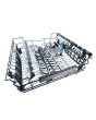 Haier XF 6B2M3BX-80 Silver Dishwasher 16 Settings