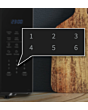 Hisense H23MOBS5HUK 23 Litre Solo Microwave - Black