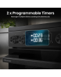 Hisense HDCEC5C10B Double Oven Electric Cooker 50cm Black