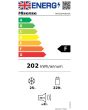 Hisense RR330D4OB2UK 60 X 154Cm Black Retro Single Door 4* Icebox Fridge