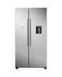 Hisense RS741N4WC11  American Style Fridge Freezer - Stainless Steel