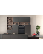 Hotpoint DD2844CIX 59.5cm Built In Electric Double Oven - Silver