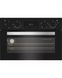 Hotpoint DIH 10D B Built In Electric Double Oven - Black