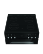 Hotpoint HDE6VDCASB1 50cm Double Oven Cooker Black