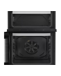 Hotpoint HDE6VDW 60cm Double Electric Ceramic Cooker