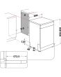 Hotpoint HFC2B19UKN FS FULL SIZE DISHWASHER 13 PLACE 11L 49DB 5 PROGS EXPRESS WASH