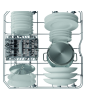 Hotpoint HP2IFC14BN6UK Integrated Dishwasher 14 Place