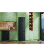 Hotpoint HPK26413XR6UKE 59.5cm 70/30 Fridge Freezer Black Steel