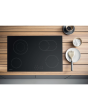 Hotpoint HR724BH 77cm Ceramic Hob - Black