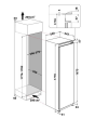 Hotpoint HTSD18A011A1 54cm Integrated Fridge Freezer