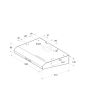 Hotpoint PSLMO65FLSX Hotpoint 60cm Stainless Steel Visor Hood