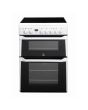 Indesit ID60C2W 60cm White Electric Double Ceramic Cooker