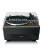 Lenco LS-470WA Turntable with built-in speaker - Dark Walnut