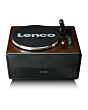 Lenco LS-470WA Turntable with built-in speaker - Dark Walnut