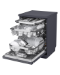 LG TrueSteam QuadWash DF587HMS Dishwasher