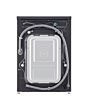 LG F4X1009NMK 9kg 1400 Spin Washing Machine - Slate Grey