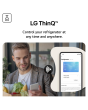 LG GMF960EV4E 91.4cm Frost Free Fridge Freezer