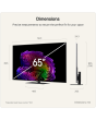 LG OLED65G66LS.AEK 65inch 4K OLED evo AI Stand Smart TV