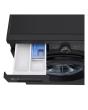 LG W4X1095NNK 9kg/5kg 1400 Spin Washer Dryer Gloss Black