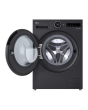 LG WHX9516TBC 11kg/6kg 1400 Spin Washer Dryer - Black