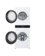 LG WT1210WWF 12kg/10kg 1400 Spin Wash Tower - White