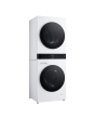 LG WT1210WWF 12kg/10kg 1400 Spin Wash Tower - White