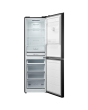 Midea MDRB379FGD30 60/40 No Frost Fridge Freezer Black