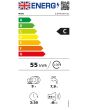 Miele G5790 SCVI Cutlery tray, C energy rating, 44db, QuickPowerWash, flexible baskets, 7 programmes