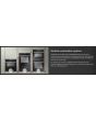 NEFF Z11SZ90G0 Seamless Combination strips, metal platform and brackets for Slide&Hide N 90 & N 70 s
