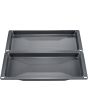 NEFF Z1650BE0 2 piece, half depth enamel pan set for New N70 + N90 Standard and Neff Collection Stea