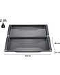 NEFF Z1650BE0 2 piece, half depth enamel pan set for New N70 + N90 Standard and Neff Collection Stea