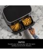 Ninja AF200UK Foodi 4-in-1 Dual Zone 7.6L Air Fryer - Black
