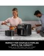 Ninja AF200UK Foodi 4-in-1 Dual Zone 7.6L Air Fryer - Black