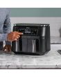 Ninja AF300UK Foodi AF300UK 7.6L Dual Zone Air Fryer and Dehydrator - Black