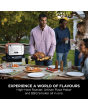Ninja OO101UK Ninja Woodfire Outdoor Oven, Artisan Pizza Maker and BBQ Smoker - Terracotta/Steel