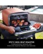 Ninja OO101UK Ninja Woodfire Outdoor Oven, Artisan Pizza Maker and BBQ Smoker - Terracotta/Steel