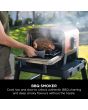 Ninja OO101UK Ninja Woodfire Outdoor Oven, Artisan Pizza Maker and BBQ Smoker - Terracotta/Steel