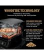 Ninja OO101UK Ninja Woodfire Outdoor Oven, Artisan Pizza Maker and BBQ Smoker - Terracotta/Steel