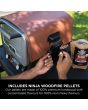 Ninja OO101UK Ninja Woodfire Outdoor Oven, Artisan Pizza Maker and BBQ Smoker - Terracotta/Steel
